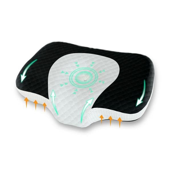 DMD Collective Cervical Memory Foam Pillow – Orthopaedic Neck Support Pillow