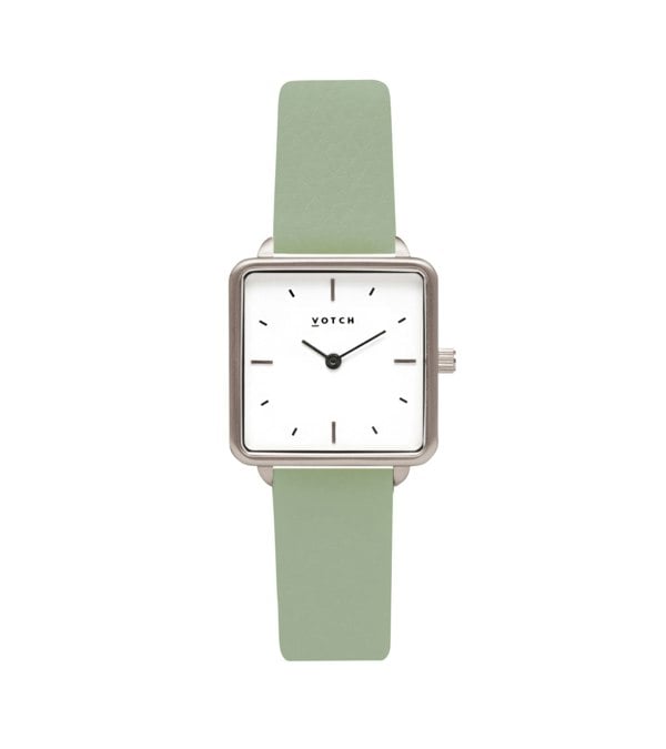 Votch Silver & Sage Watch | Kindred