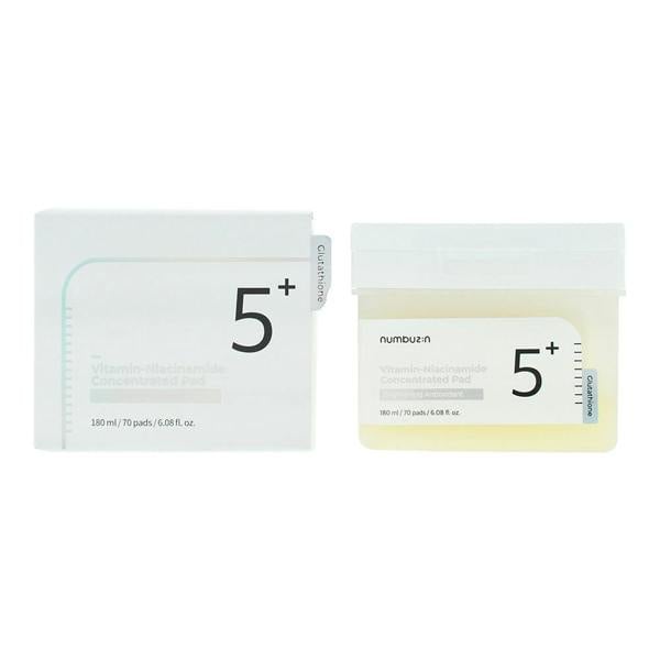 Numbuzin No.5 Vitamin-Niacinamide Concentrated Pads 70 pcs