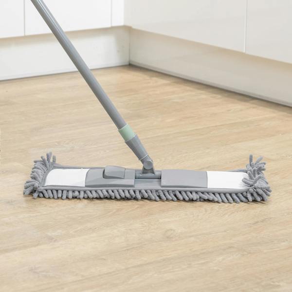 JVL Extendable Chenille Mop - Grey
