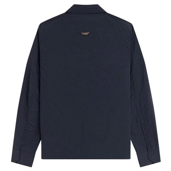 Fred Perry Ripstop Pocket Overshirt Navy