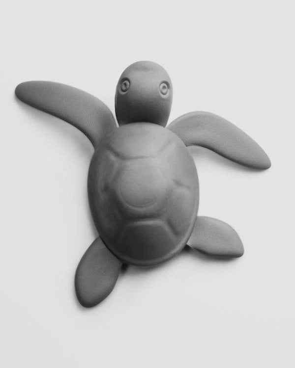 Save Turtle Magnet - Dark Grey