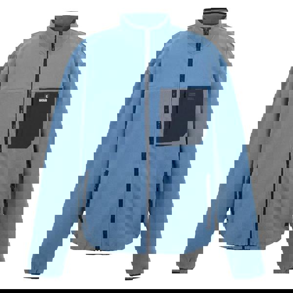 Regatta Mens Frankie Full Zip Fleece Jacket - Coronet Blue/Navy