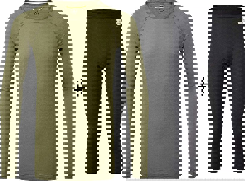 Artilect Men's Boulder 125 Crew Neck Base Layer COMBO