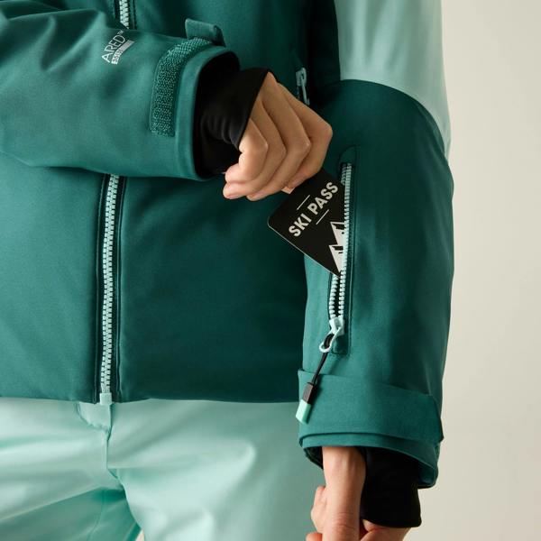 Dare 2B Womens/Ladies Flurry III Ski Jacket - Water Ballet/Mediterranea - 