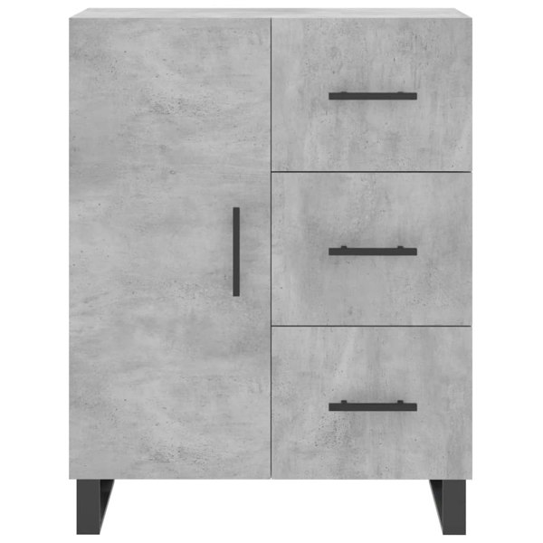 Berkfield Highboard Concrete Grey 69.5x34x180 cm Engineered Wood