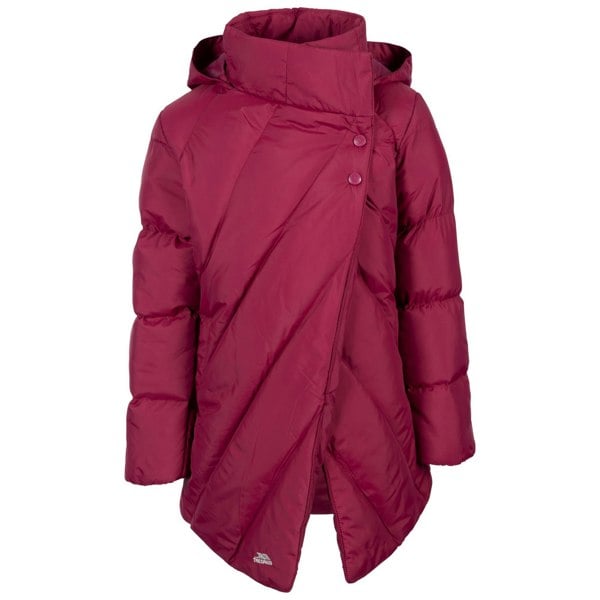 Trespass Childrens/Kids Vello Padded Jacket - Berry