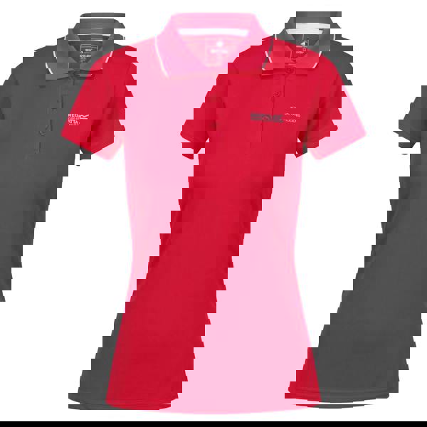 Regatta Womens/Ladies Maverick V Polo Shirt - Pink Potion - 