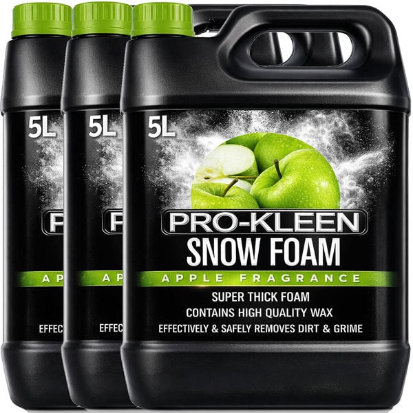 ProKleen 15L of Pro-Kleen Apple Snow Foam with Wax - Super Thick & Non-Caustic Foam