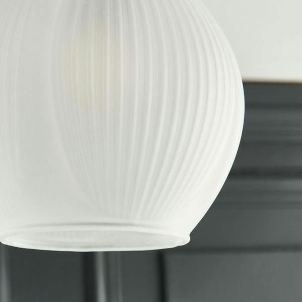 Pagazzi Lighting Hamilton 3 Light Antique Brass Semi Flush Ceiling Light