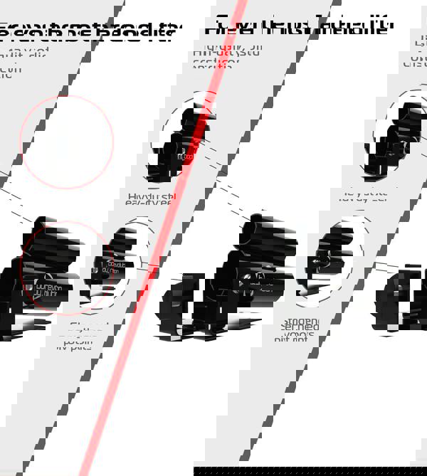 Heavy-duty black steel barbell bar with reinforced pivot points, designed for durability and stability in strength training workouts