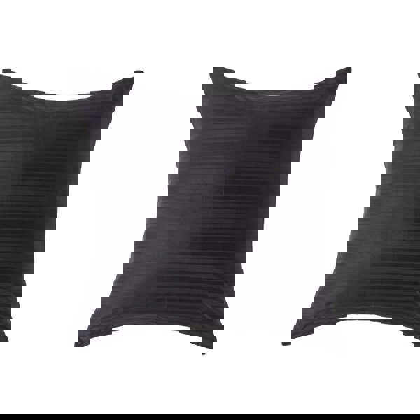 HOMESCAPES Silky 330 TC Egyptian Cotton Satin Stripe Pillowcase, European Size