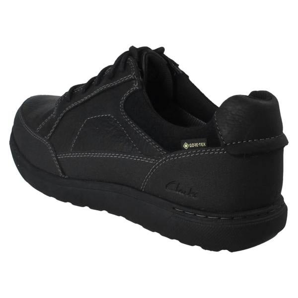 Clarks Mens Clarks Lace Up Gore-Tex Lined Smart Casual Shoes Maptsone Lo GTX