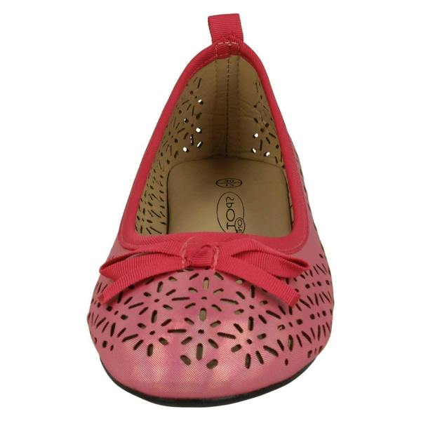Spot On Girls Spot On Flat Ballerina Style Shoes