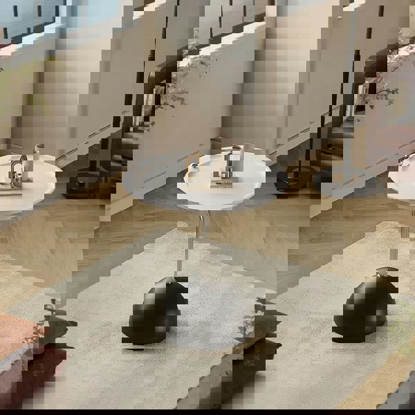 Felicia Side Table, Black Base-Rit Concept-Rit Concept