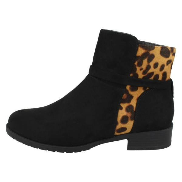 Spot On Ladies Spot On Ankle Boots F51098