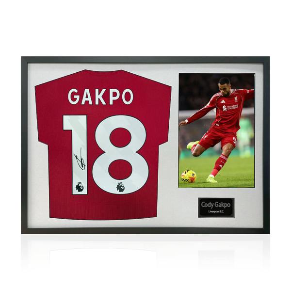 Cody Gakpo Signed Shirt Classic Frame (ACG Cert)