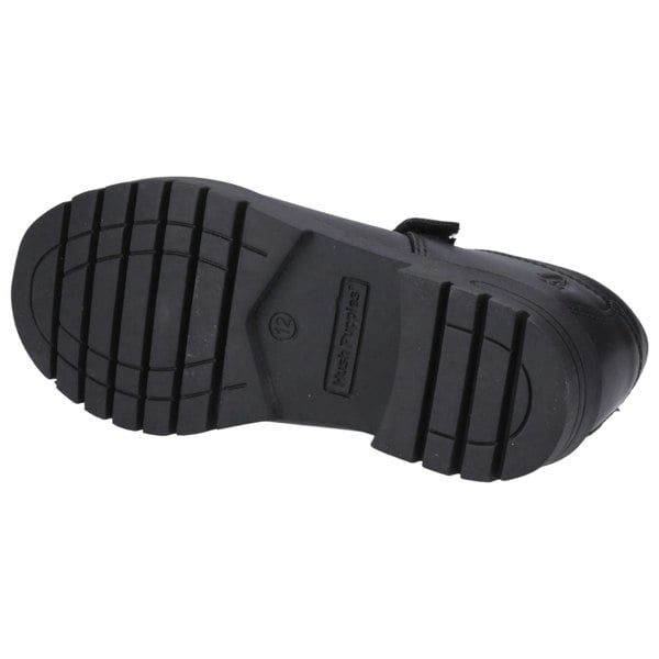Hush Puppies Tanya Junior Leather Girls's Black Shoes