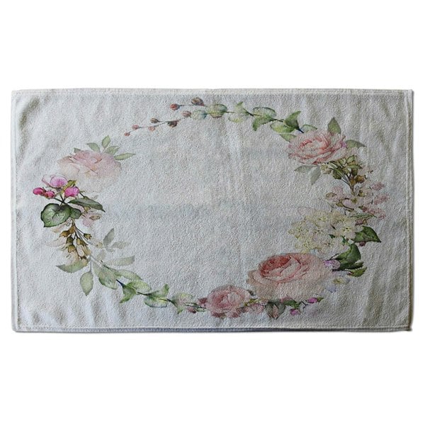 Benjamin Tate Design Watercolour Flowers (Bath Towel)