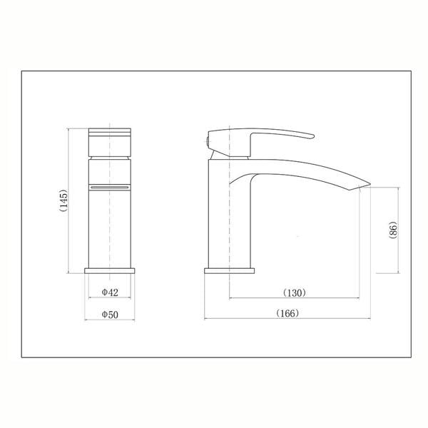 Flode Falun | Mono Basin Mixer Tap | Chrome