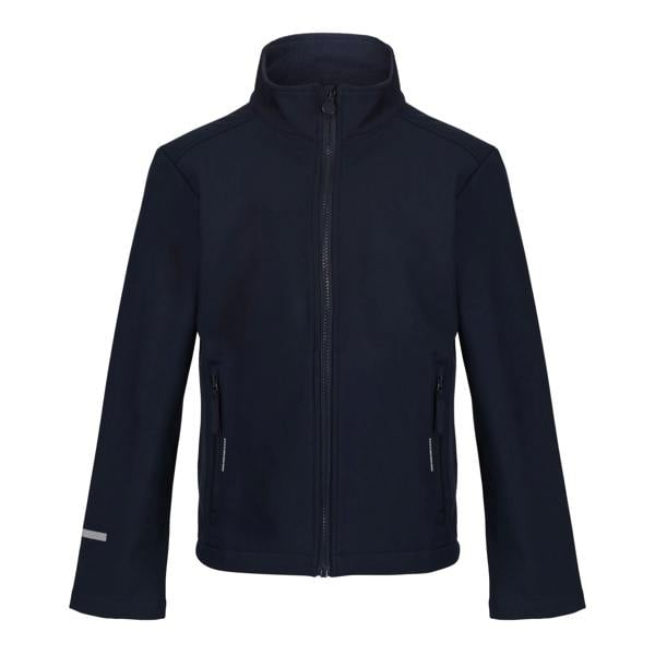 Regatta Professional Childrens/Kids 2 Layer Soft Shell Jacket - Navy