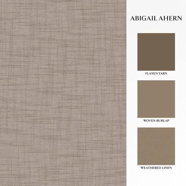 Abigail Ahern Weathered Linen Wallpaper | Stone