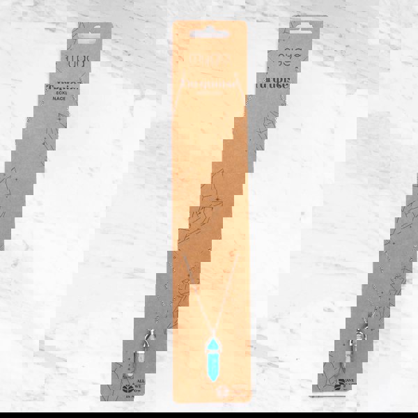 Myga Silver Plated Crystal Pendant