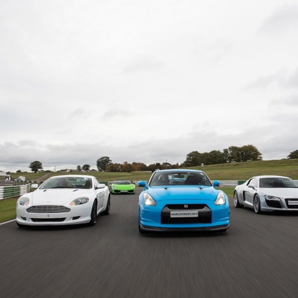 Virgin Experience Days Four Supercar Blast plus High Speed Passenger Ride and Photo