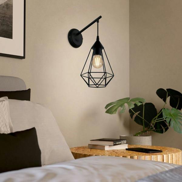 Pagazzi Lighting Nerissa Black Wall Light