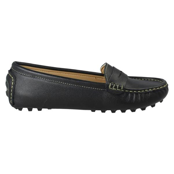 Down to Earth Ladies Down To Earth Leather Slip On Moccasins F80592