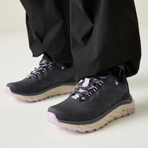 Regatta Womens Derino Low Walking Shoes - Ash/Powder Lilac