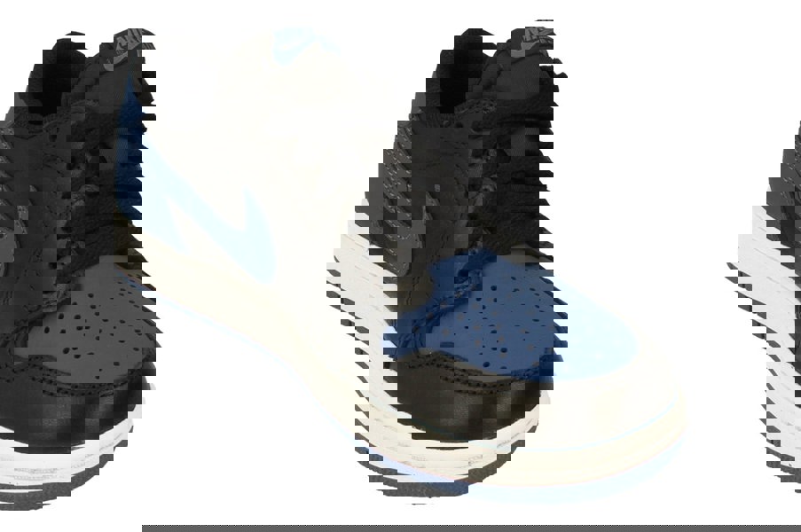 Nike Air Jordan 1 Retro Low Og Mens Trainers Cz0790  041 - Black Mystic Navy White 041 - Photo 3