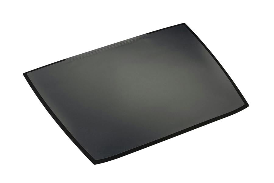 Durable ARTWORK Overlay Desk Mat with Clear Anti-Glare Cover | 5 Pack | Black