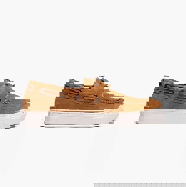 Ted Baker EUENS Mens Boat Shoes Tan