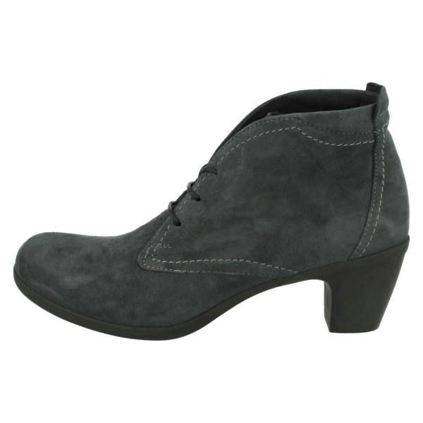 DB Shoes Ladies Easy B Wide Ankle Boots Jo