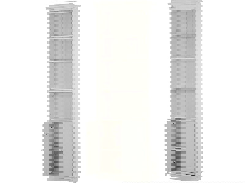 Dorel Home Anita Wall Unit E white lacquer