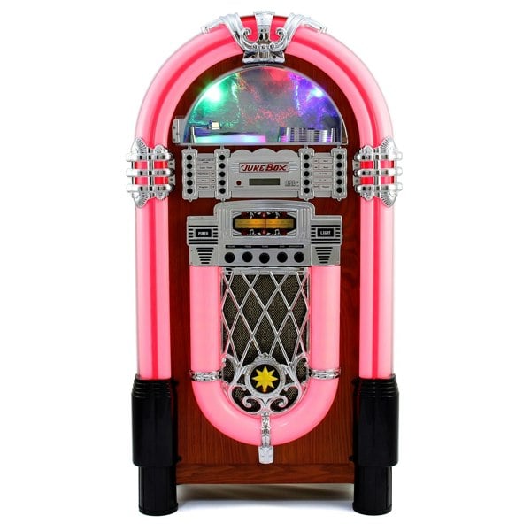 Monstershop Retro Style Illuminated Jukebox Sound System