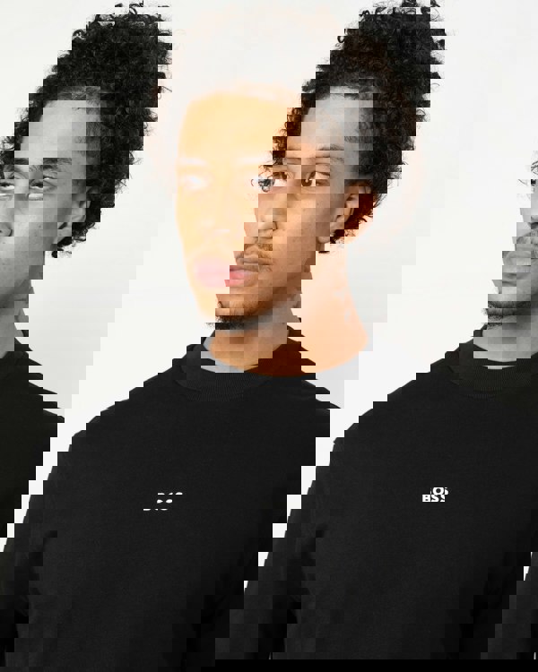 BOSS Orange WeSmallcrew Mens Sweatshirt - Black 001