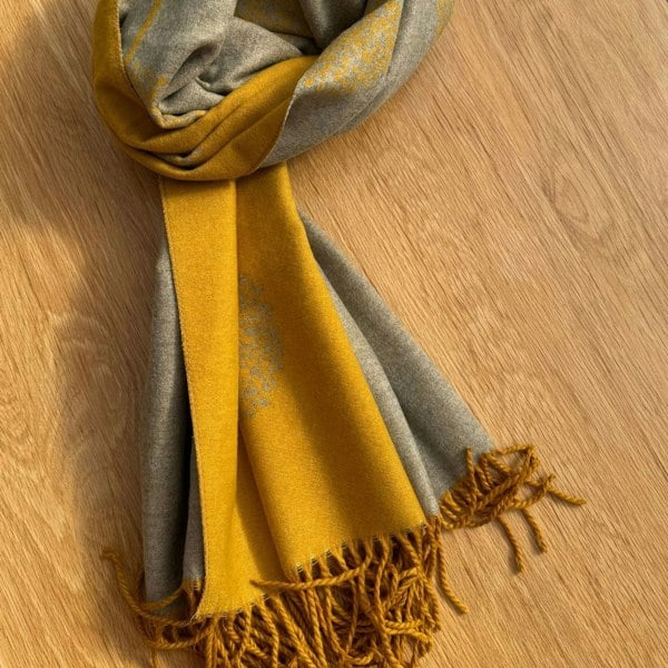 Love EMVY Enchanted Tree Blanket Scarf – Reversible Winter Shawl, Oversized Pashmina Wrap