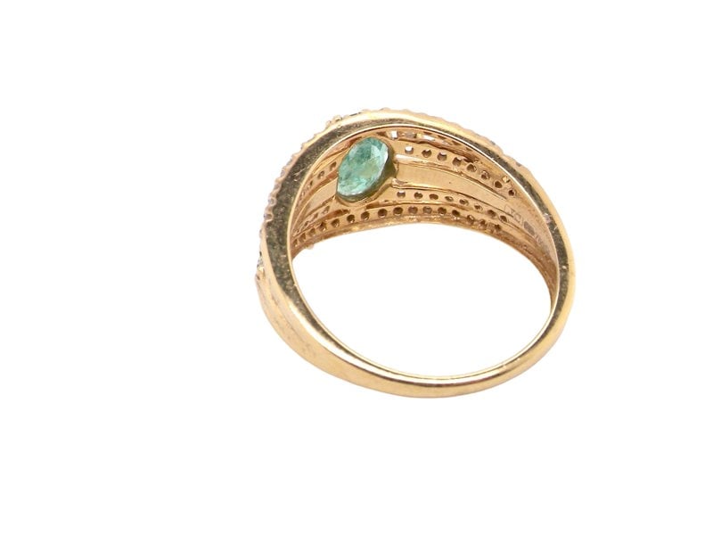 Vintage Tom An emerald and diamond ring