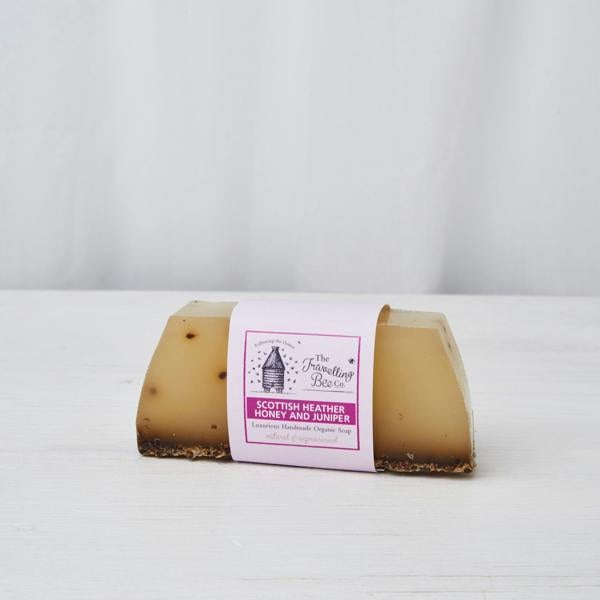 The Travelling Bee Co. Scottish Heather Honey and Juniper Soap