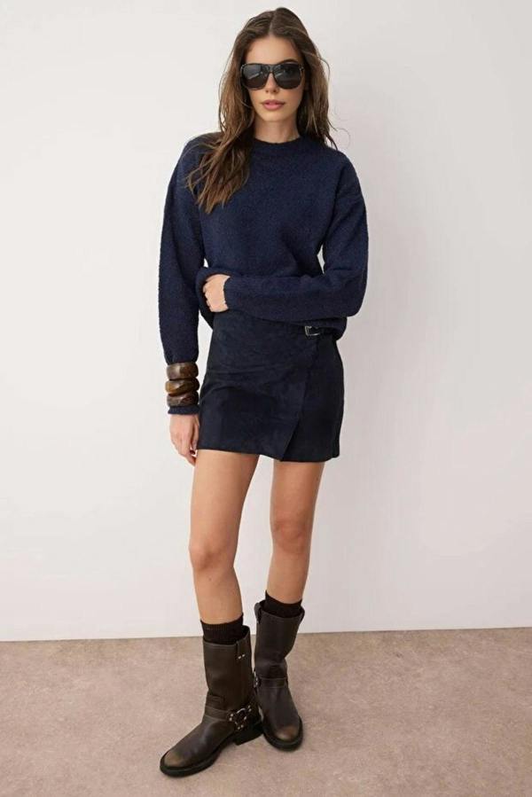 WOVCOR Soft Textured Knit Sweater