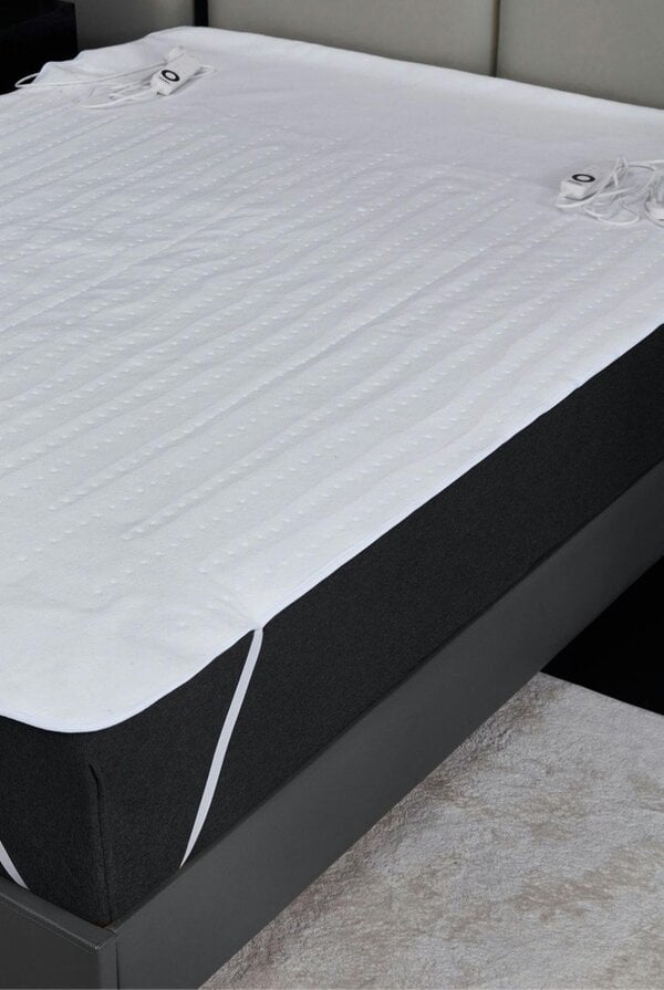 Ezysleep Premium Fleece Top Dual Control Heated Electric Blanket