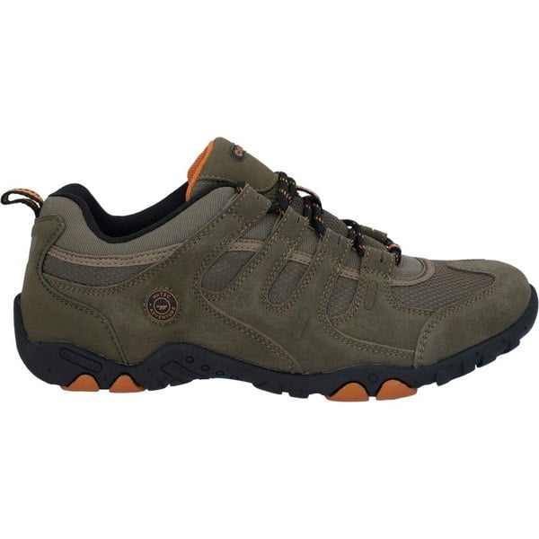 Hi-Tec Quadra II Suede Men's Taupe/Burnt Orange Hiking Boots