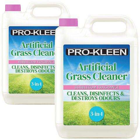 ProKleen Pro-Kleen Artificial Grass Cleaner and Disinfectant 2 x 5L Super Concentrate Makes 30 Litres Perfect for Homes with Dogs