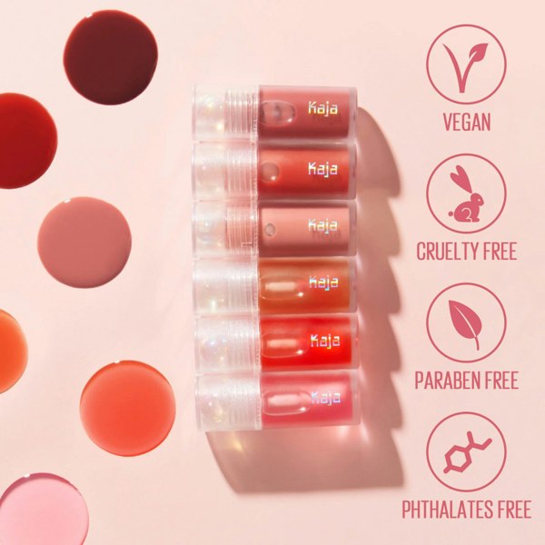 KAJA Juicy Glass Lip Oil #01 Rose Hip Spritz