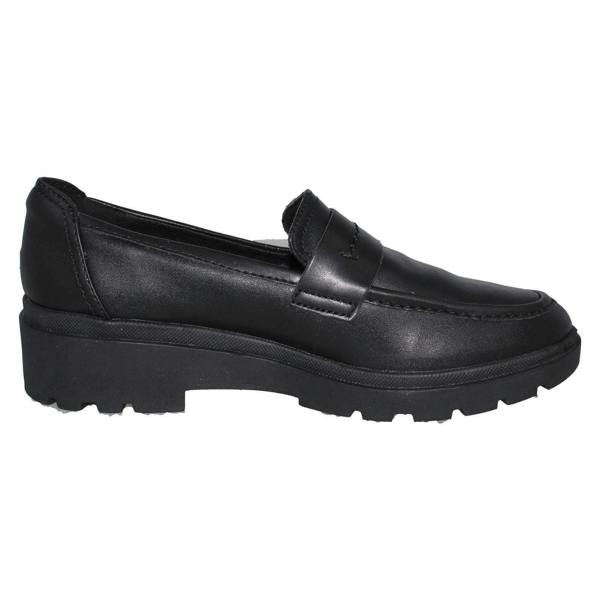 Clarks Ladies Clarks Lightweight Chunky Sole Flat Loafer Calla Ease