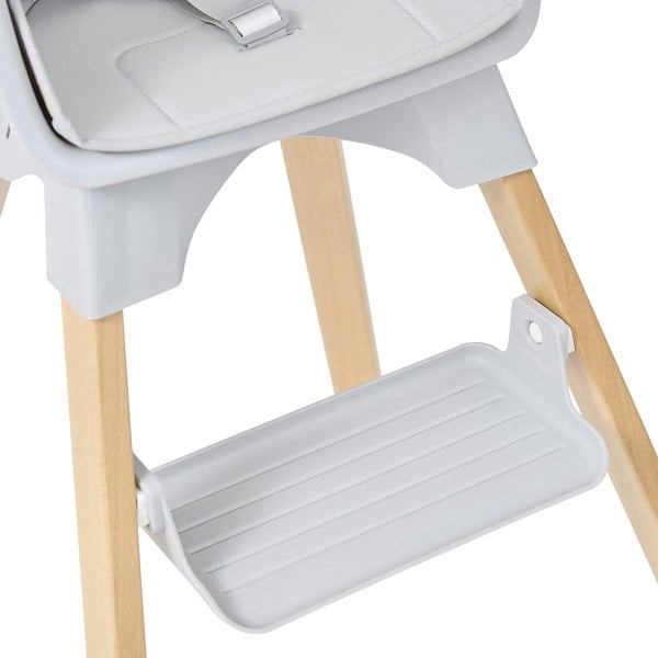 Liberty House Toys Kids High Chair – Grey and Beechwood