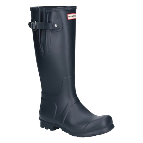 Hunter Original Side Adjustable Mens Wellington Boots - Navy