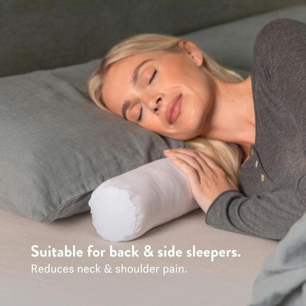 Putnams Cervical Roll Pillow - Neck Support for Cervical Spondylosis & Sleep Relief